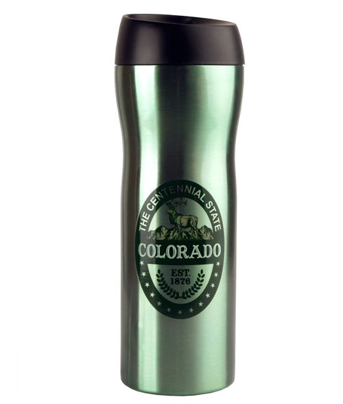 Americaware TVCOL1GR 18 oz Colorado Vacuum Tumbler - Green