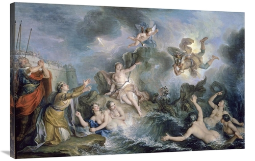 Global Gallery GCS-277140-44-142 44 in. Perseus Rescues Andromeda Art 