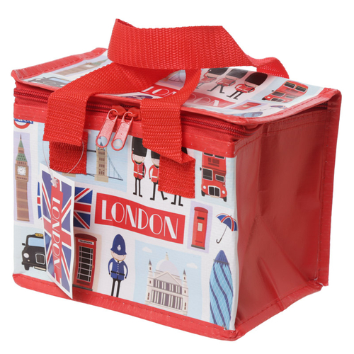 London Icons Design Lunch Box Cool Bag