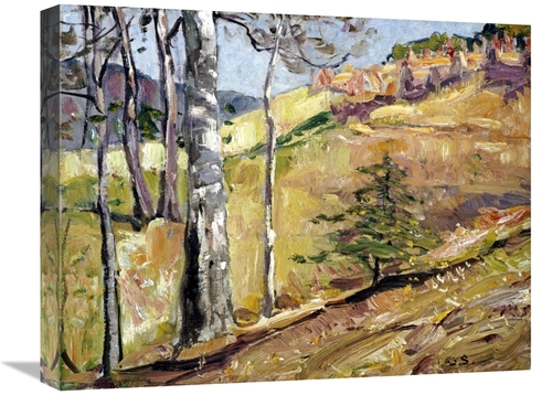 Global Gallery GCS-267368-22-142 22 in. Spring Hillside Art Print - Ge