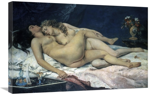 Global Gallery GCS-281920-30-142 30 in. Sleep Art Print - Gustave Cour