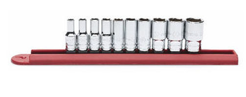 KD Tools KDT80305S .25 in. Drive 6 Point SAE Mid Length Socket Set - 1