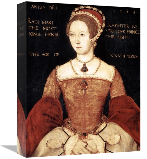 Global Gallery GCS-278426-16-142 16 in. Queen Mary I Art Print - Maste