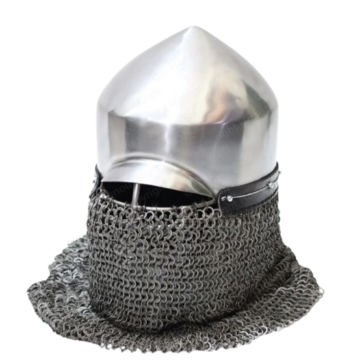 HELMET ARMOR EUROPEAN BASCINET FOR BUHURT