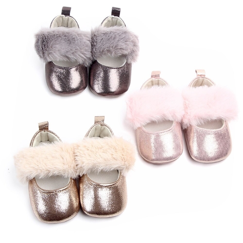 Fashion Newborn Baby Shiny Shoes First Walker