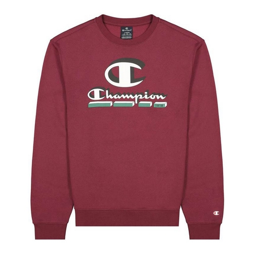 Men’s Sweatshirt without Hood Champion Crewneck Red