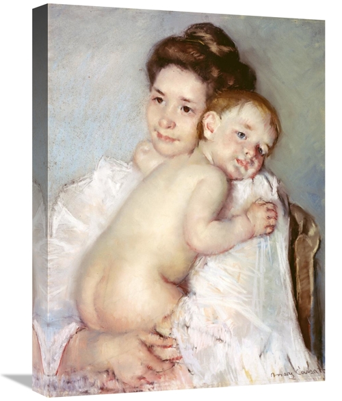 Global Gallery GCS-267827-22-142 22 in. The Young Mother Art Print - M