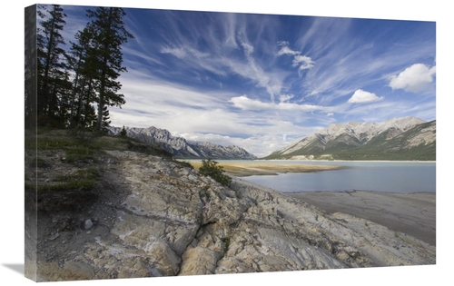 Global Gallery GCS-395511-2030-142 20 x 30 in. Abraham Lake Created By
