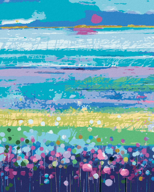 Paint by Numbers - ABSTRACT MEADOW