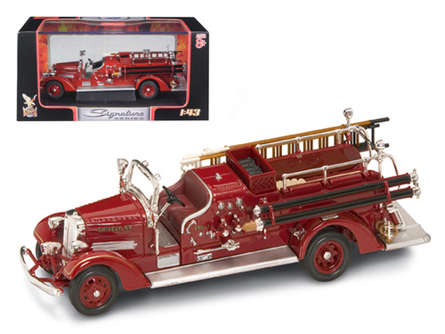 1938 Ahrens Fox VC Fire Engine Red 1/43 Diecast Model by Road