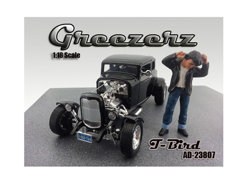 Greezerz T-Bird Figure For 1:18 Diecast Model Cars by American Diorama