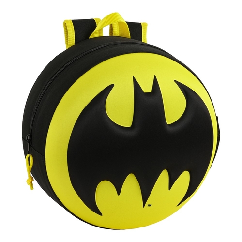 3D Child bag Batman Black Yellow (31 x 31 x 10 cm)