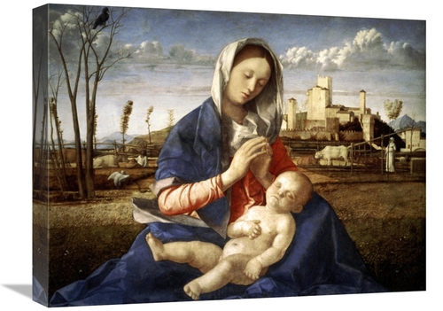 Global Gallery GCS-276698-22-142 22 in. Madonna of the Meadow Art Prin