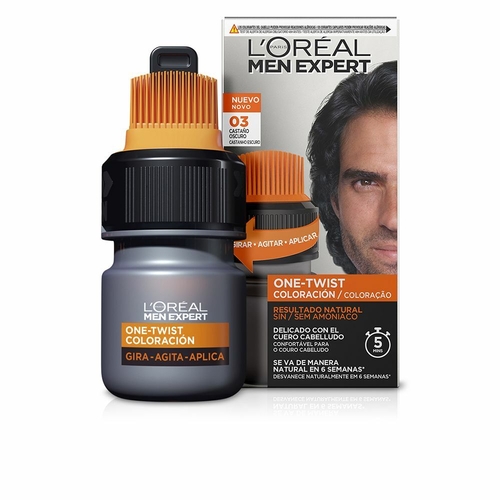 Semi-Permanent Tint L'Oreal Make Up Men Expert One-Twist #3 Brunette