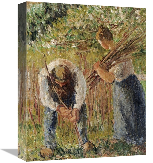Global Gallery GCS-267024-16-142 16 in. Farm Labourers Planting Stakes