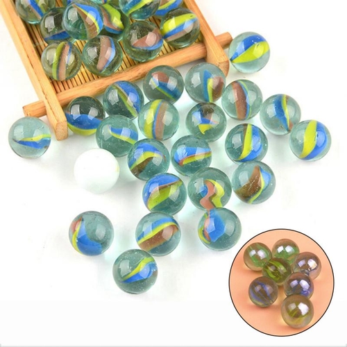 50pcs 16MM Marbles Glass Bead Marbles Classic