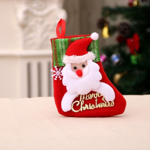 Christmas Decoration Supplies Santa Claus Small Socks Christmas Tree