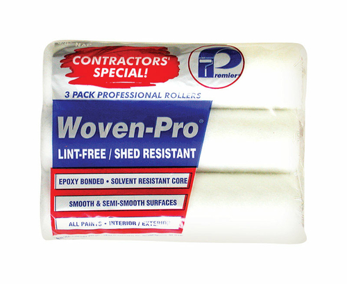Premier 1882513 Woven-Pro Polyester 0.38 x 9 in. Paint Roller Cover fo