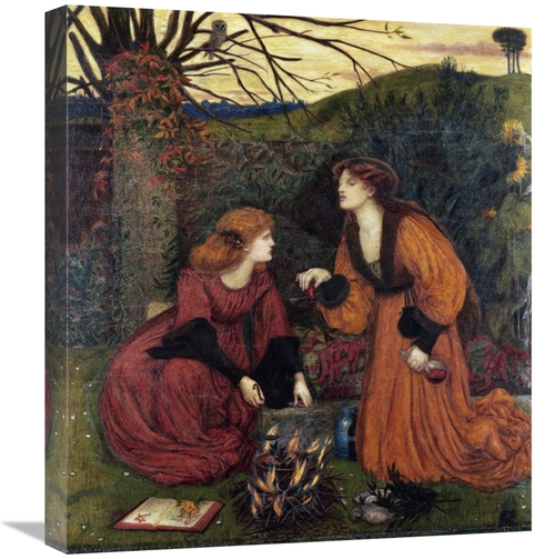 Global Gallery GCS-267350-22-142 22 in. Pharmakeutria - Brewing the Lo