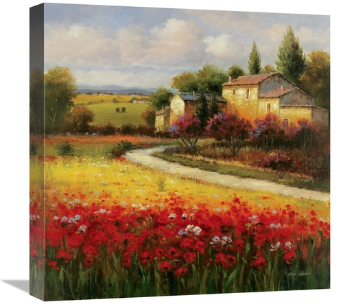 Global Gallery GCS-131034-1818-142 18 x 18 in. Tuscan Summer Art Print