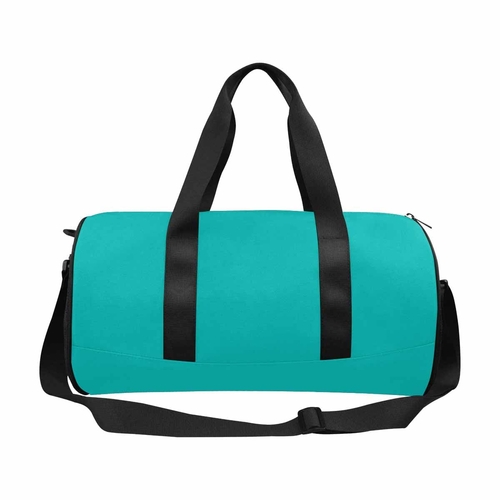 Travel Duffel Bag - Greenish Blue - Carry