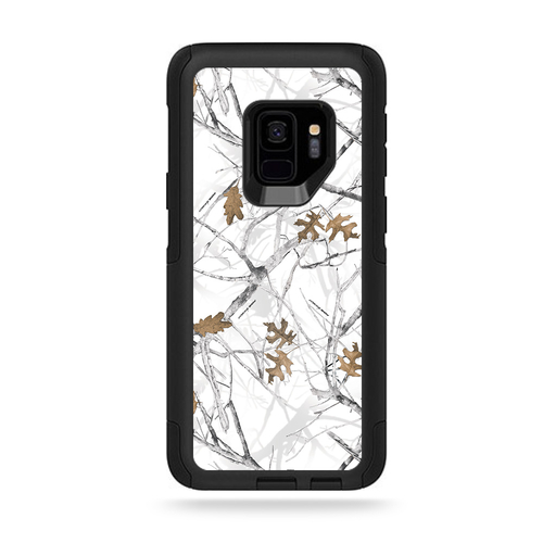 MightySkins OTCSGS9-Conceal Snow Skin for Otterbox Commuter Galaxy S9 