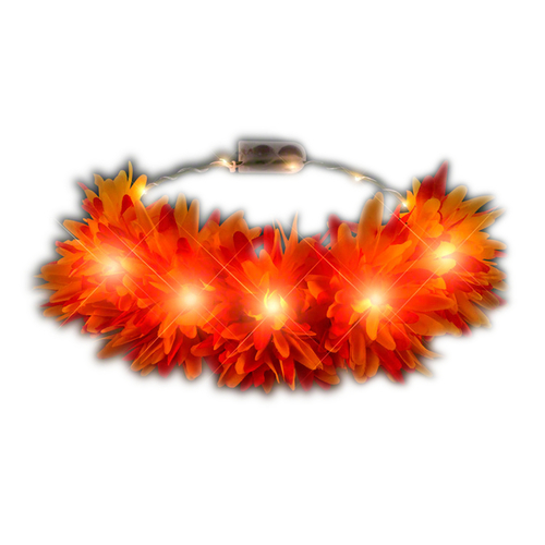 Blinkee LUAFFCHS Light Up Autumn Festival Flower Crown Headband