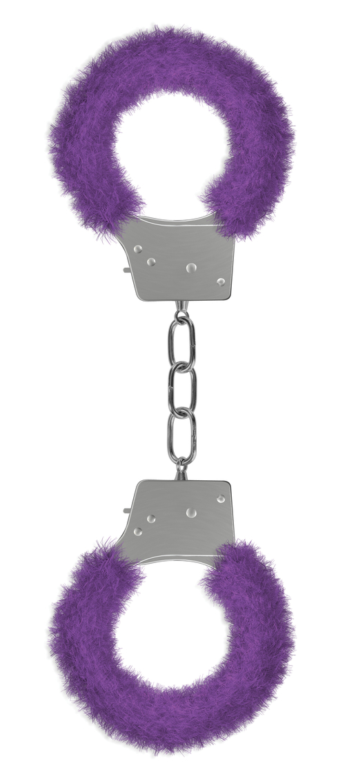 Beginner's Furry Handcuffs - Purple