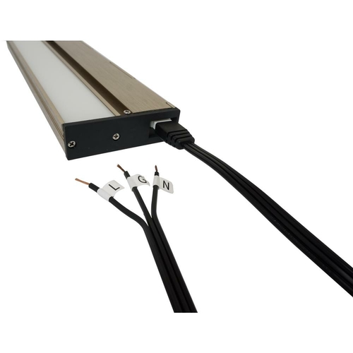 72 in. Splice Wire for NUC-4 Linkable Under Cabinet Light, Black