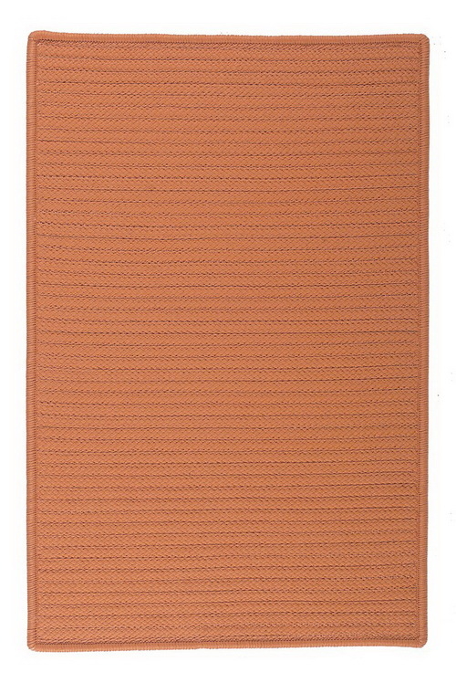 Colonial Mills Rug H073R024X036S Simply Home Solid - Rust 2 ft. x 3 ft