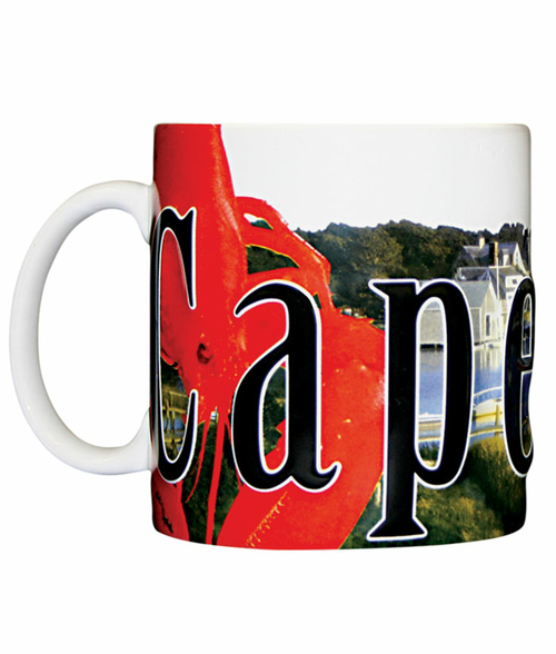 Americaware SMCPC01 Cape Cod 18 oz Full Color Relief Mug