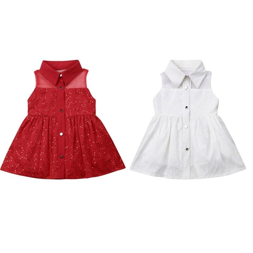 0-24M Fashion Baby Girl Summer Princess Dress