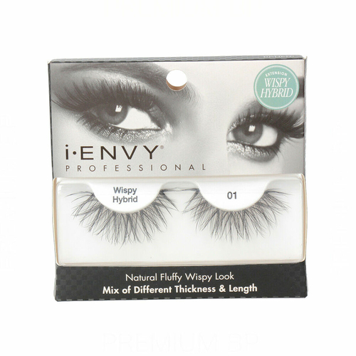 False Eyelashes I-Envy Wispy Hybrid Extension 01