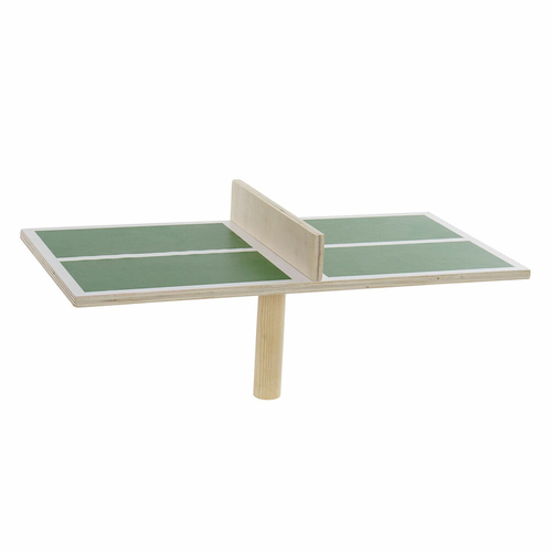 Wooden Game DKD Home Decor Tennis 40 x 20 x 20 cm Wood White Green