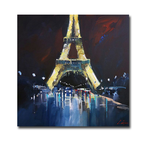 Artistic Home Gallery 3030K5695IG Eiffel Rain by Craig T. Penny Premiu