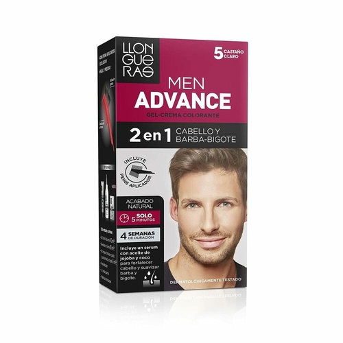 Colouring Cream Llongueras Men Advance Semi-permanent 5 - Light Brown