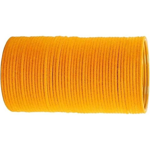 Lastest Stylish Metal Plain Velvet Chuda Bangles Set For Women And