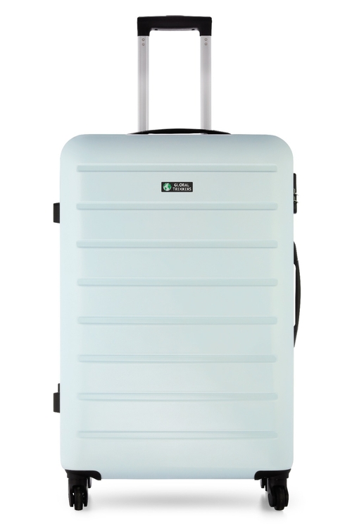 Main 4 Wheels Trolley Bags for Travel Light Sky Blue 28 Inches image