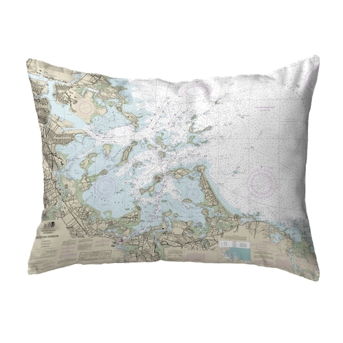 Betsy Drake NC13270BH 16 x 20 in. Boston Harbor, MA Nautical Map N