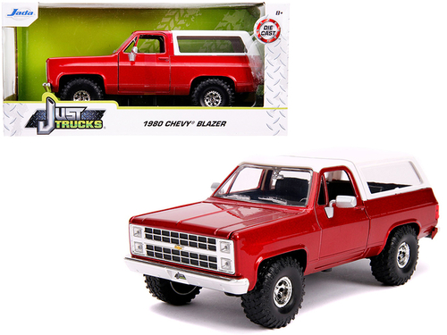 1980 Chevrolet Blazer K5 Off Road Metallic Red and White \Just
