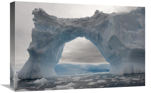 Global Gallery GCS-397849-1624-142 16 x 24 in. Iceberg with A Natural 