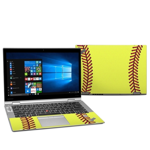 DecalGirl LYX12-SOFTBALL Lenovo Yoga X1 2nd Gen Skin - Softball