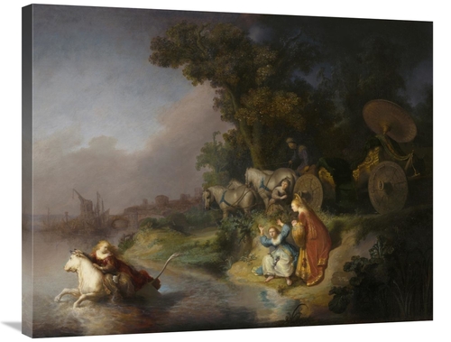 Global Gallery GCS-454995-2835-142 28 x 35 in. The Abduction of Europa