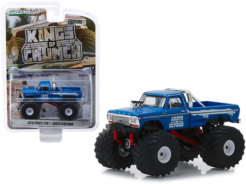 1978 Ford F-250 Monster Truck  \Above N Beyond\" Blue \"Kings of