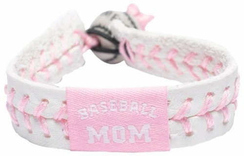 Baseball Mom Pink Baseball Bracelet