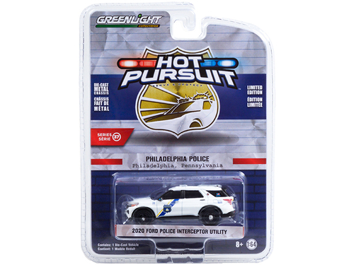 2020 Ford Police Interceptor Utility White with Stripes \Philadelphia