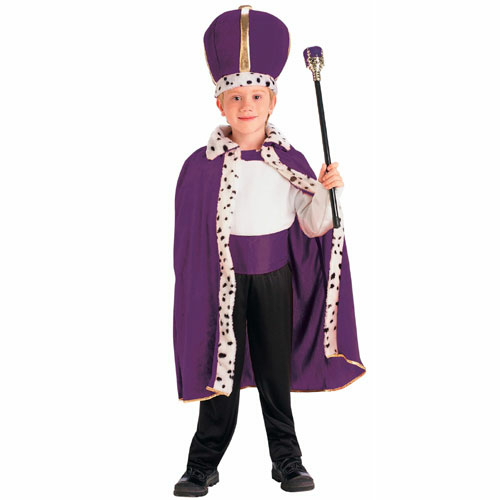 Forum Novelties Inc 33656 Purple King Robe and Crown Child Costume Siz