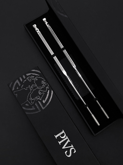 Main Couples Fidelitas Series Pure Silver Chopsticks 999 image