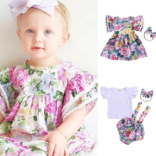 Small Fresh New Summer Baby Girls Children Clothes