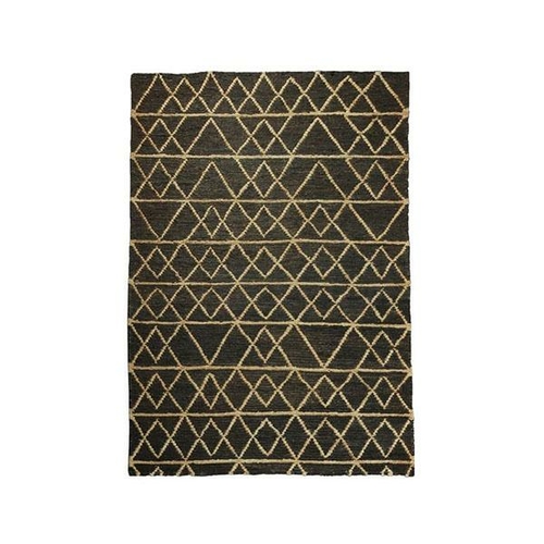 Java Charcoal Jute Rug